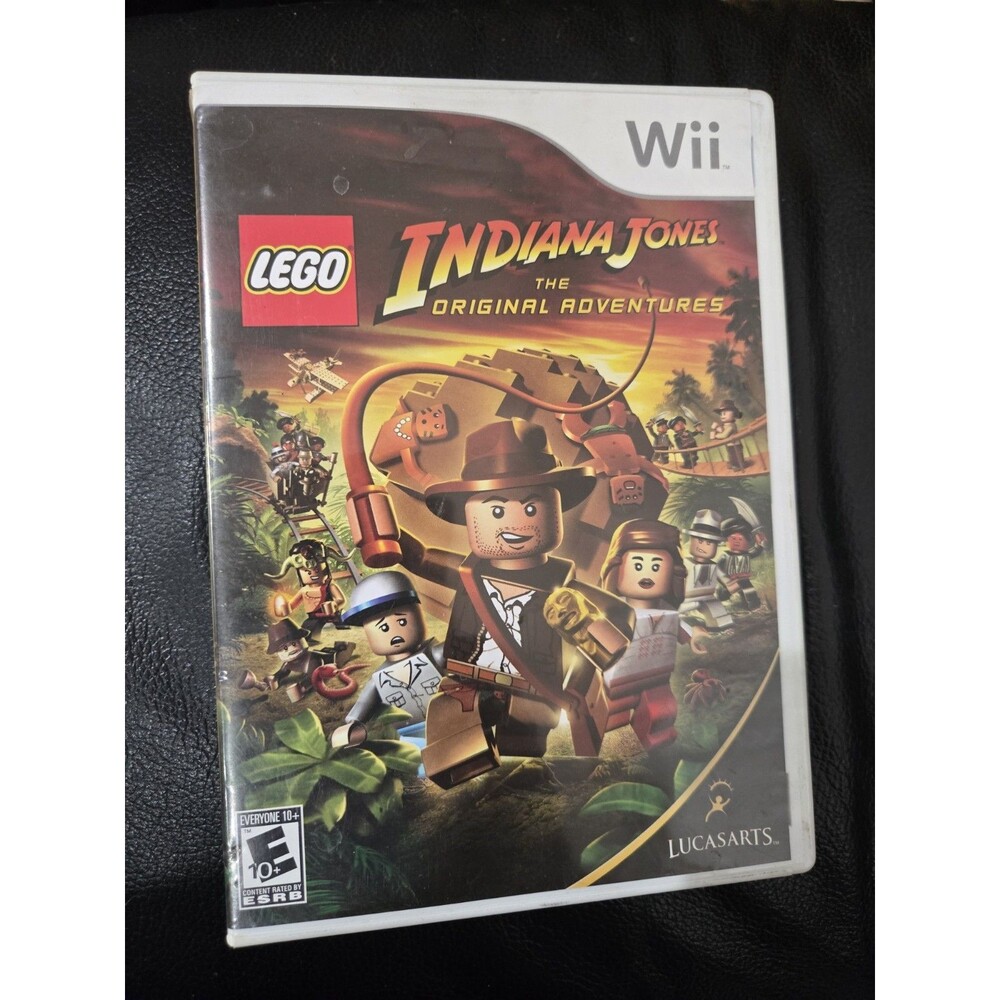Lego Indiana Jones the Original Adventures (Nintendo Wii, 2008) Complete